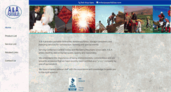 Desktop Screenshot of aaportables.com